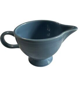 Vintage Homer Laughlin Fiesta Periwinkle Blue Creamer